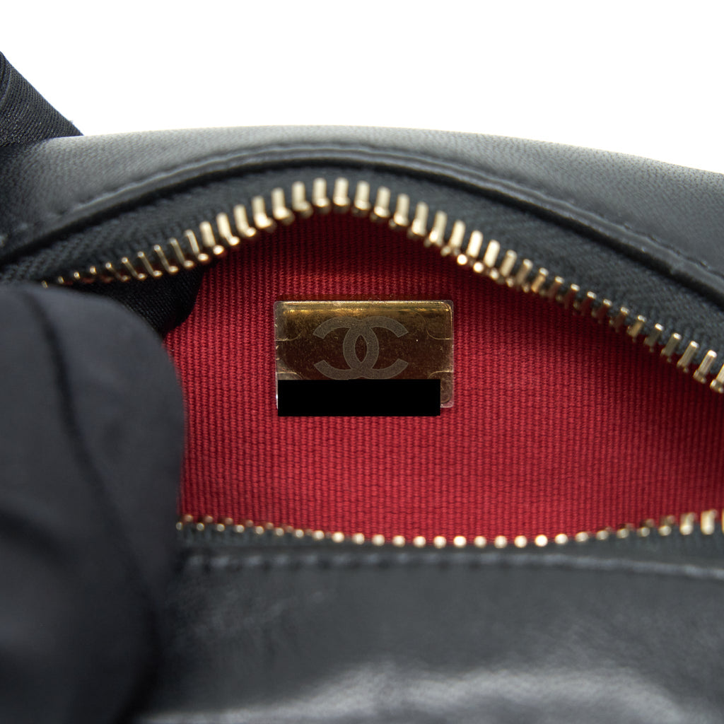 Chanel 22C My Perfect Mini Camera Case Lambskin Black