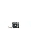 Chanel Mini Vanity With Giant Chain Caviar Black