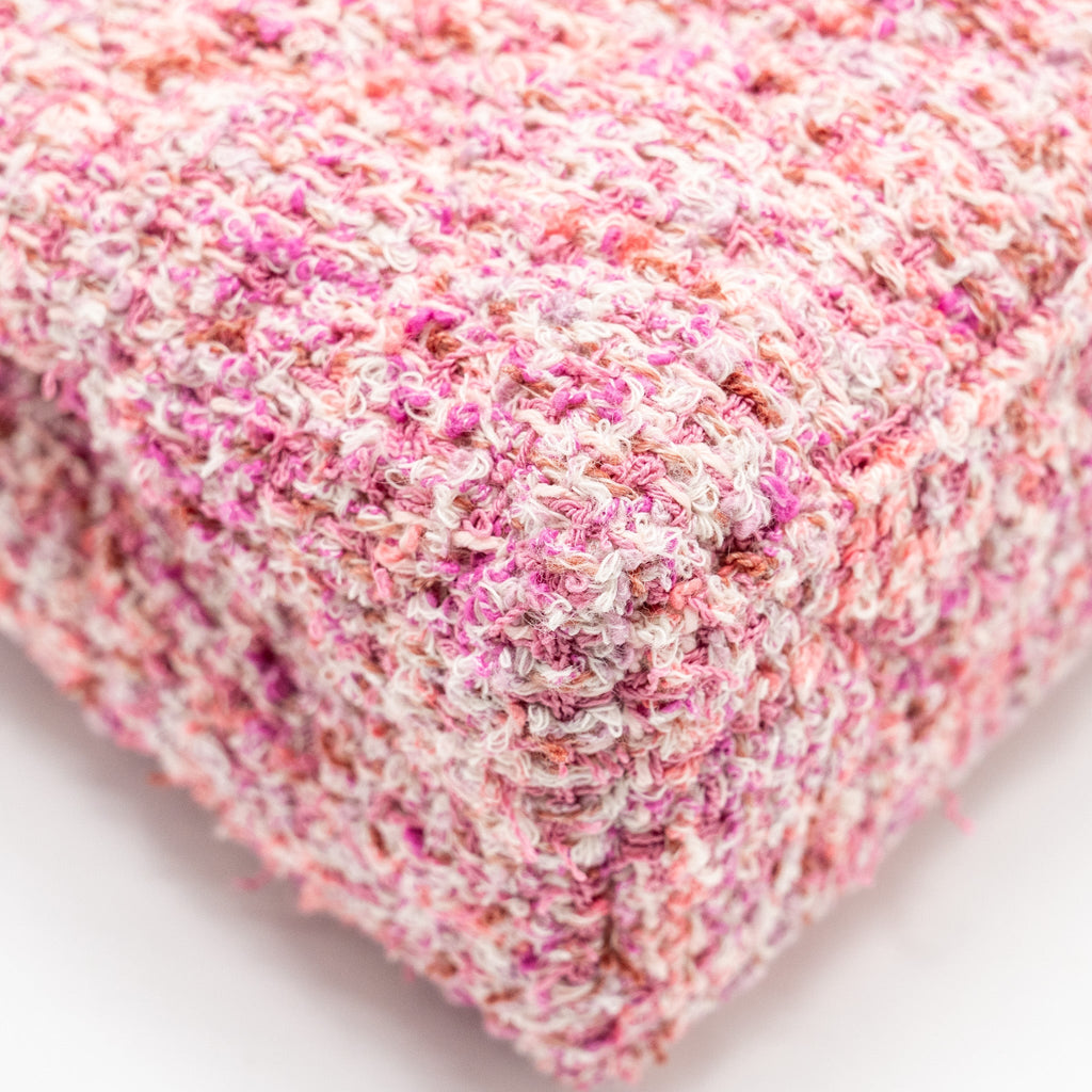 Chanel 24P Mini Kelly/Shopping Tote Tweed Pink/Multicolour  (microchip)