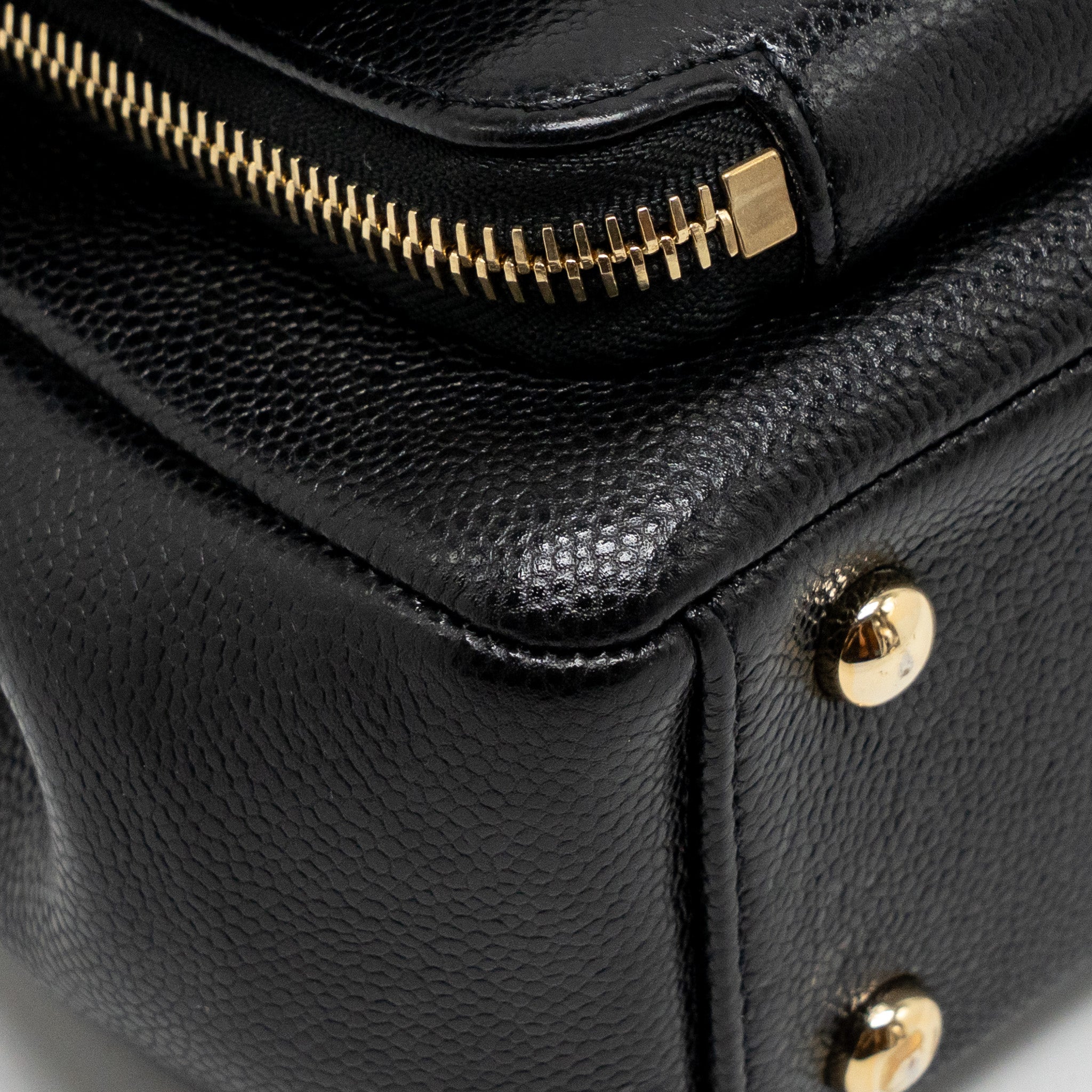 Chanel Small Business Affinity Caviar Black L