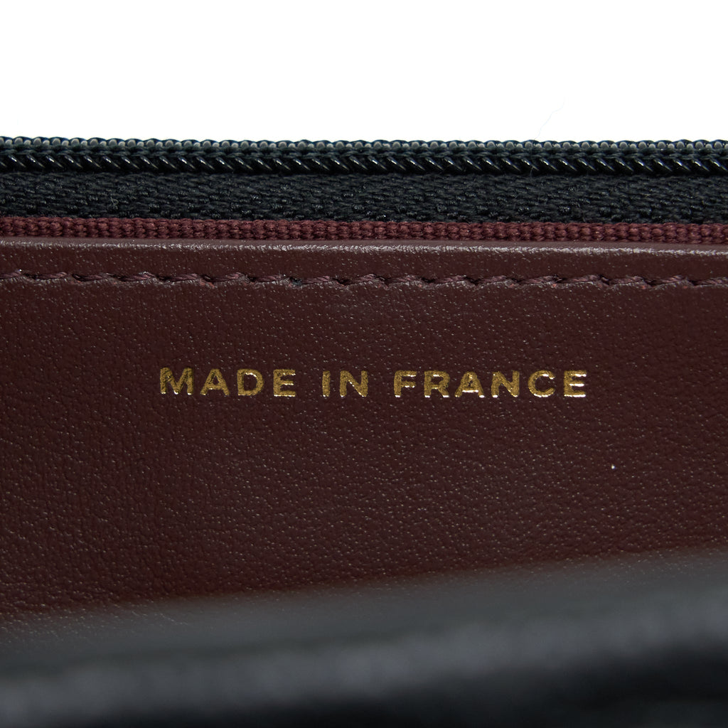 Chanel Classic Wallet On Chain Caviar Black  (Microchip)