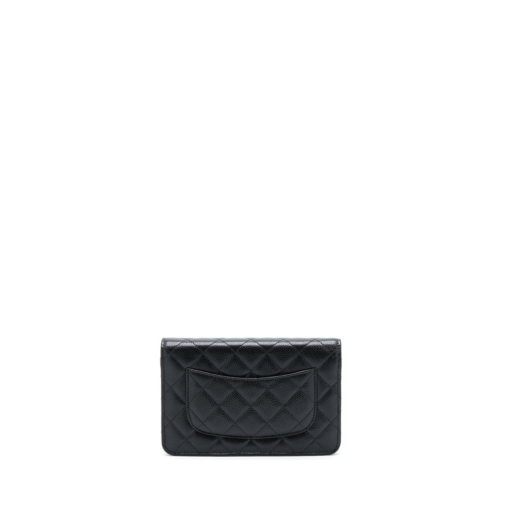 Chanel Classic Wallet On Chain Caviar Black