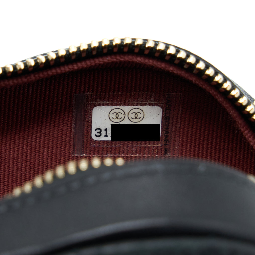 Chanel 22S Small Heart Bag Lambskin Black L