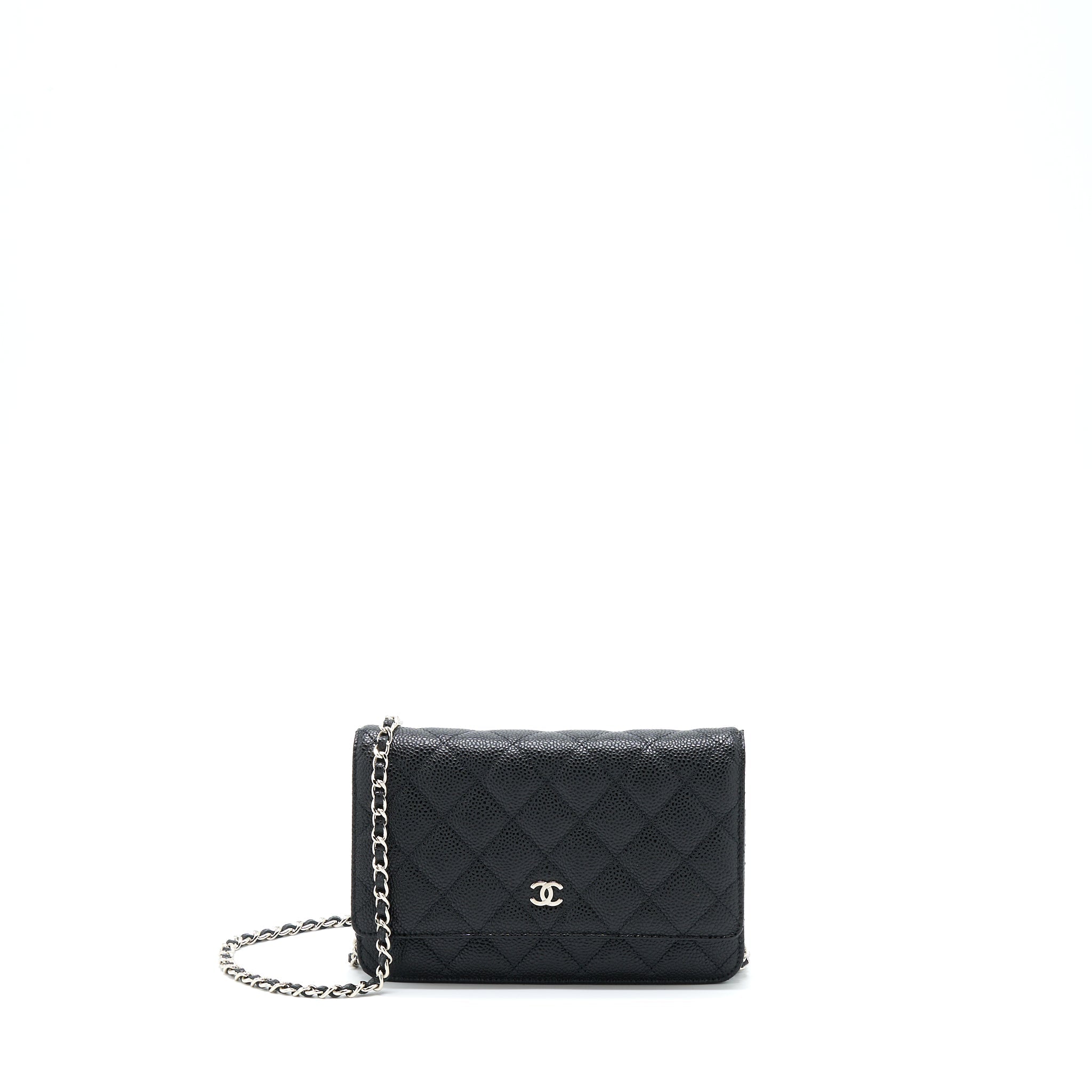 Chanel Classic Wallet On Chain Caviar Black