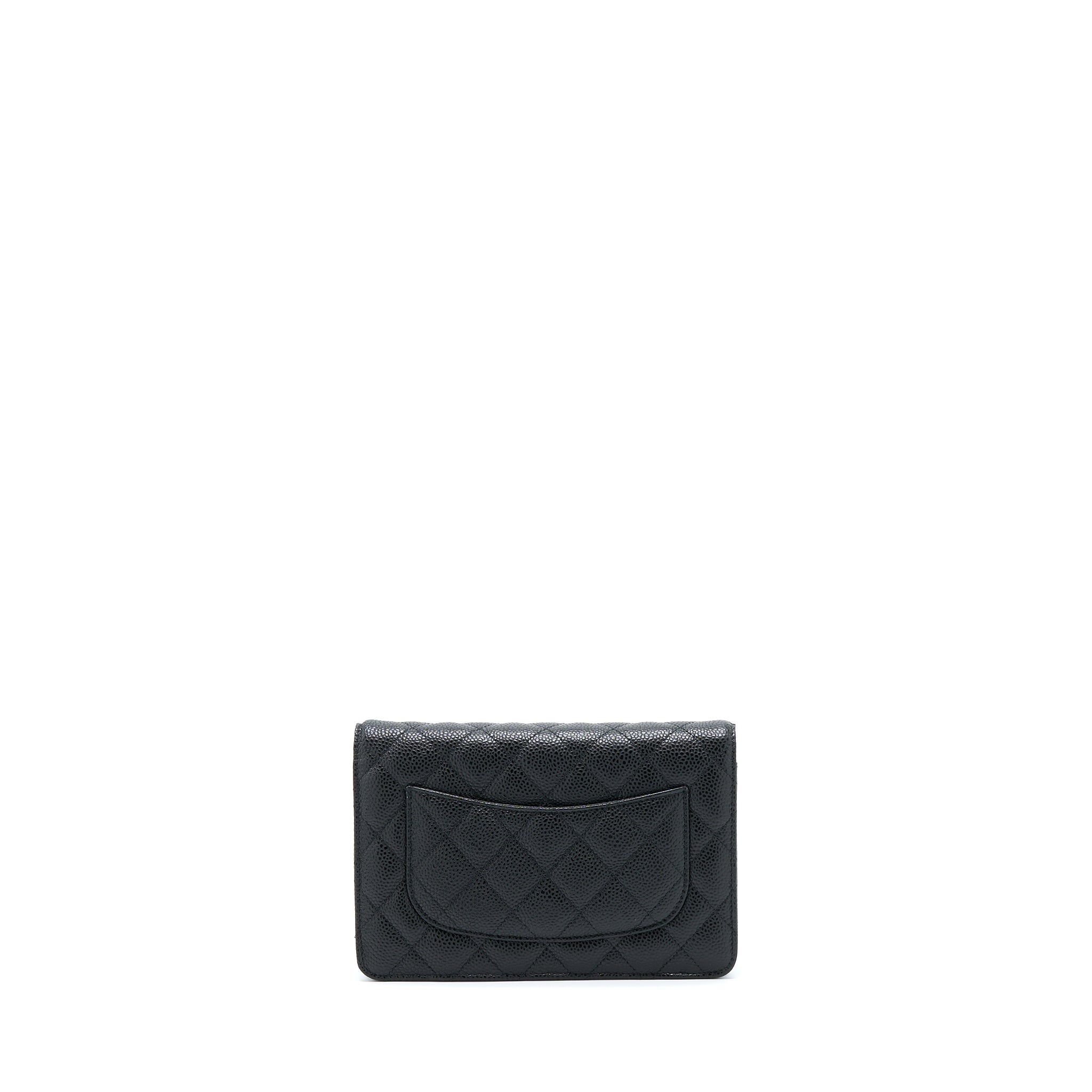 Chanel Classic Wallet On Chain Caviar Black