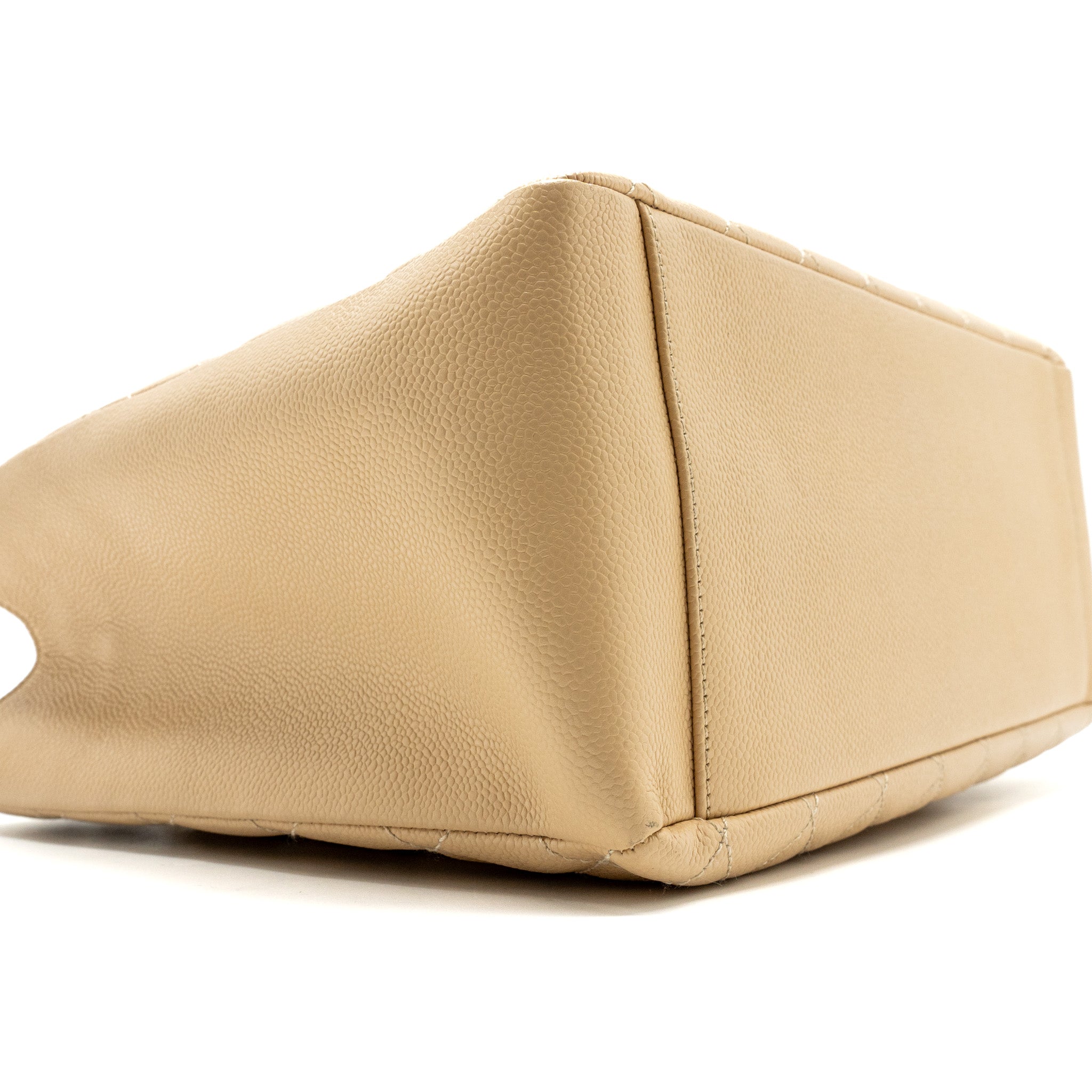 Chanel Grand Shopping Tote Caviar Beige