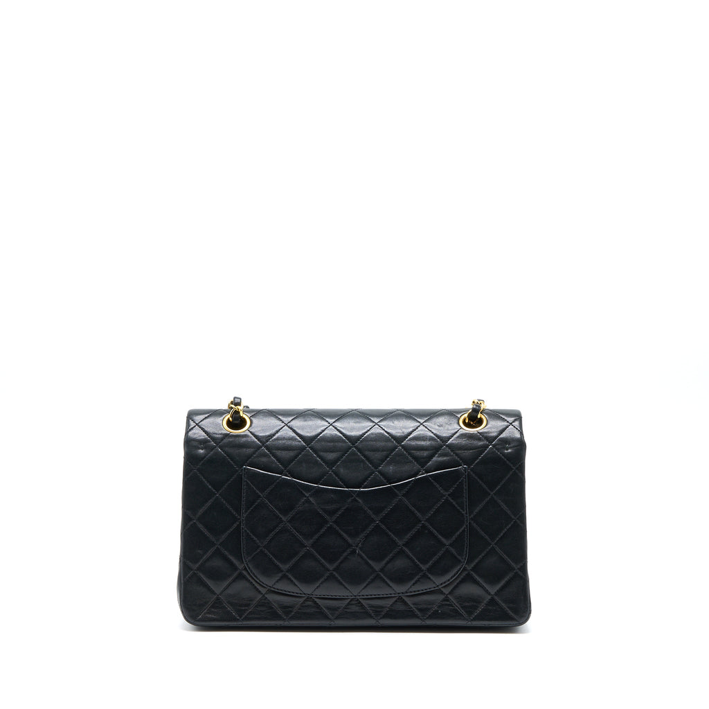 Chanel Vintage Flap Bag Lambskin Black