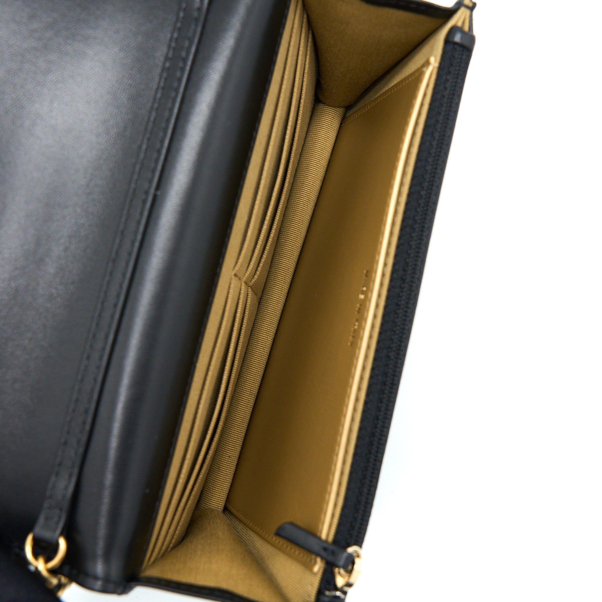 Chanel 22B Pearl Crush Wallet On Chain Lambskin Black  (Microchip)