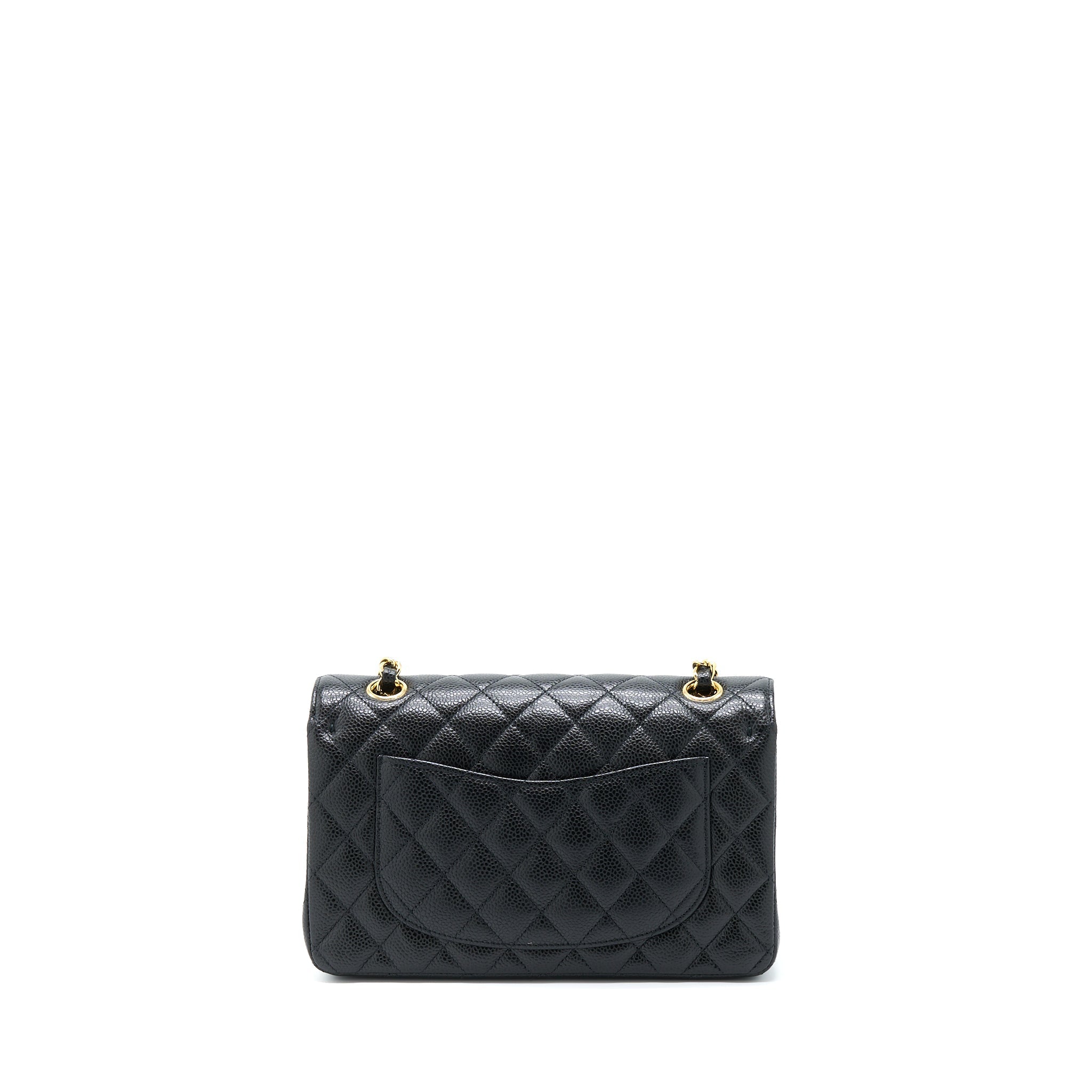 Chanel Small Classic Double Flap Bag Caviar Black