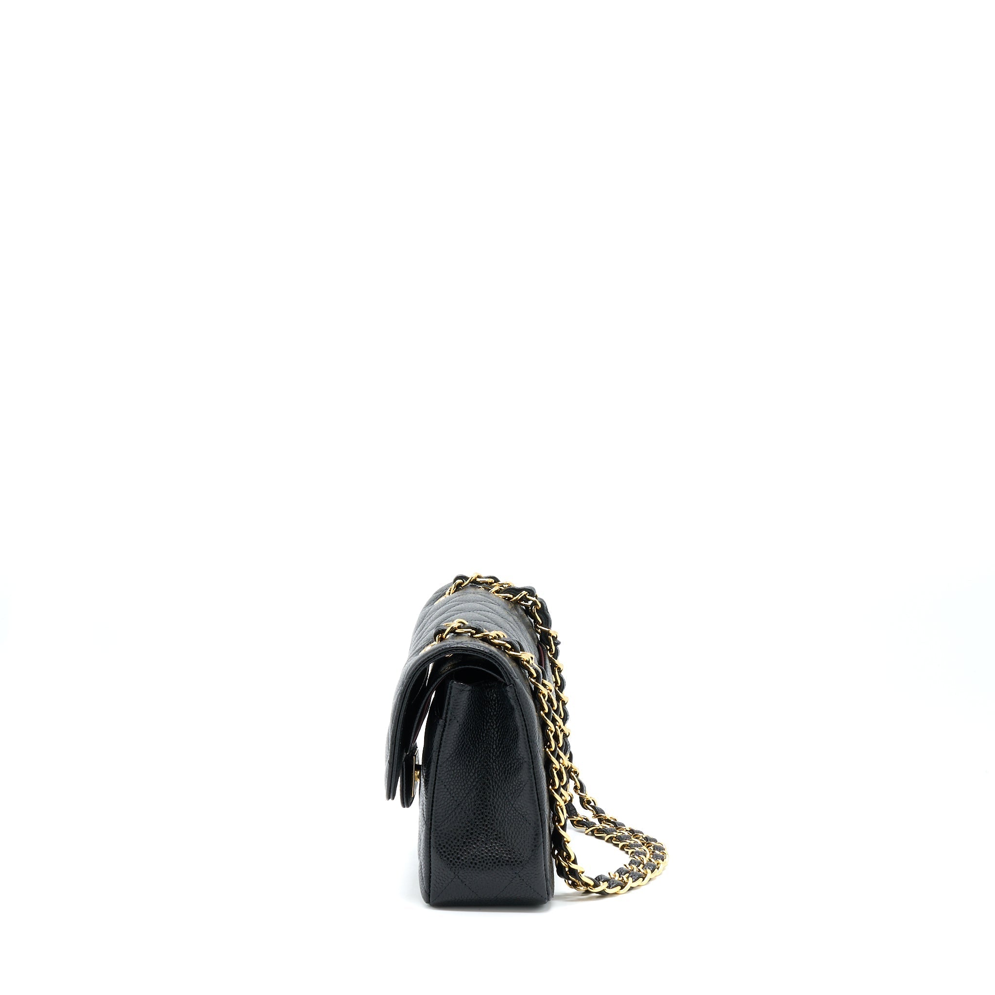 Chanel Small Classic Double Flap Bag Caviar Black