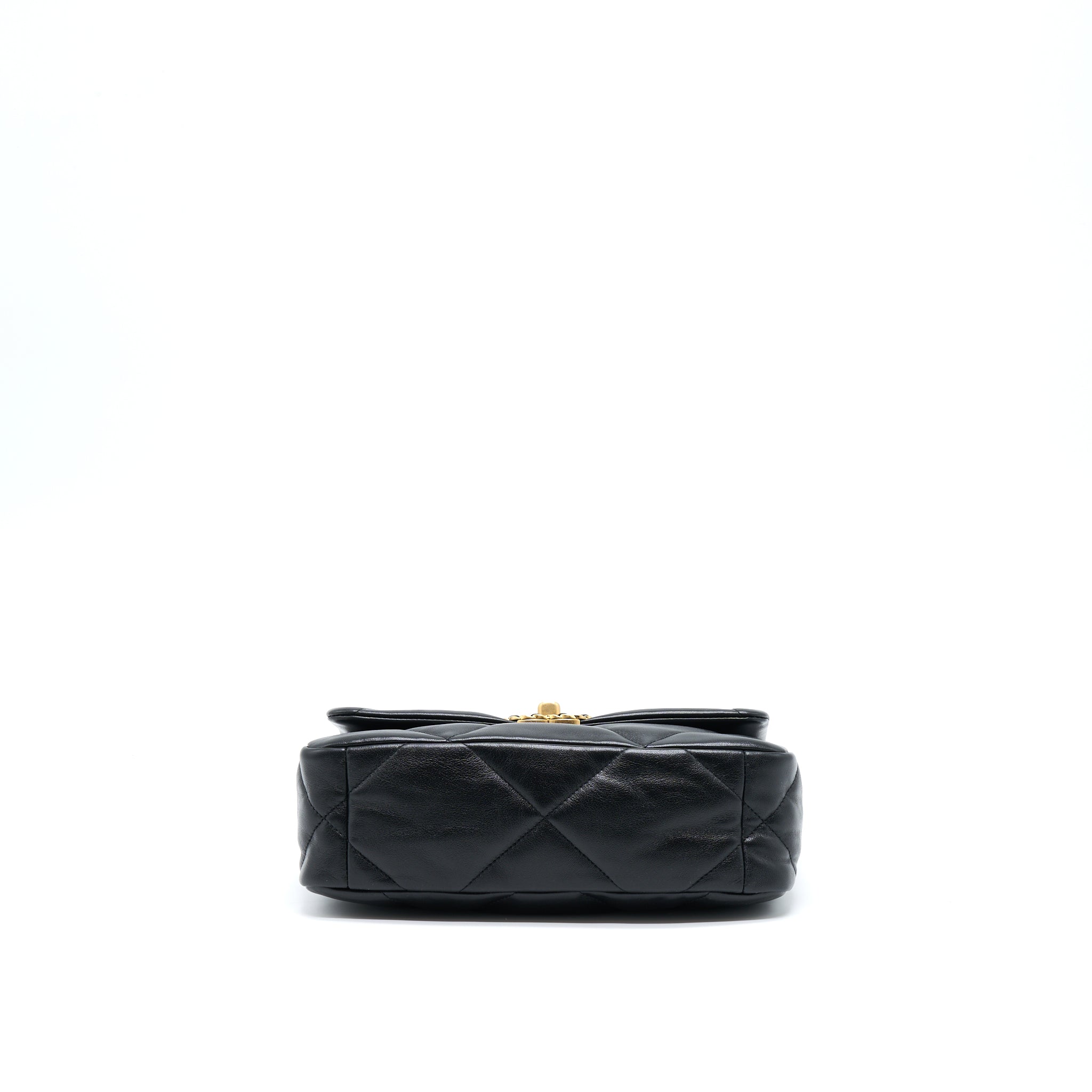 Chanel Small 19 Bag Lambskin Black Multicolour Hardware