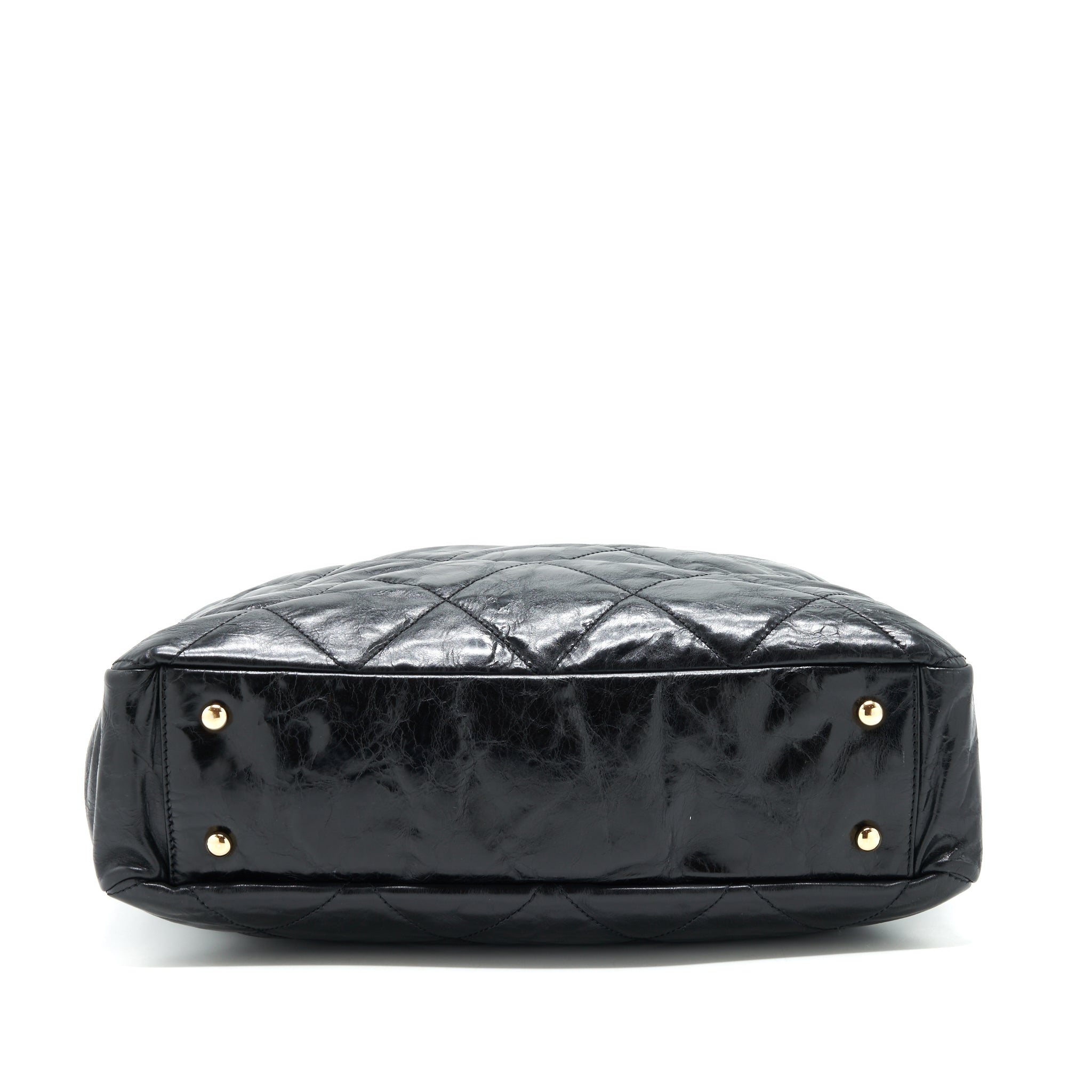 Chanel Calfskin Tote bag with Chain black and Red