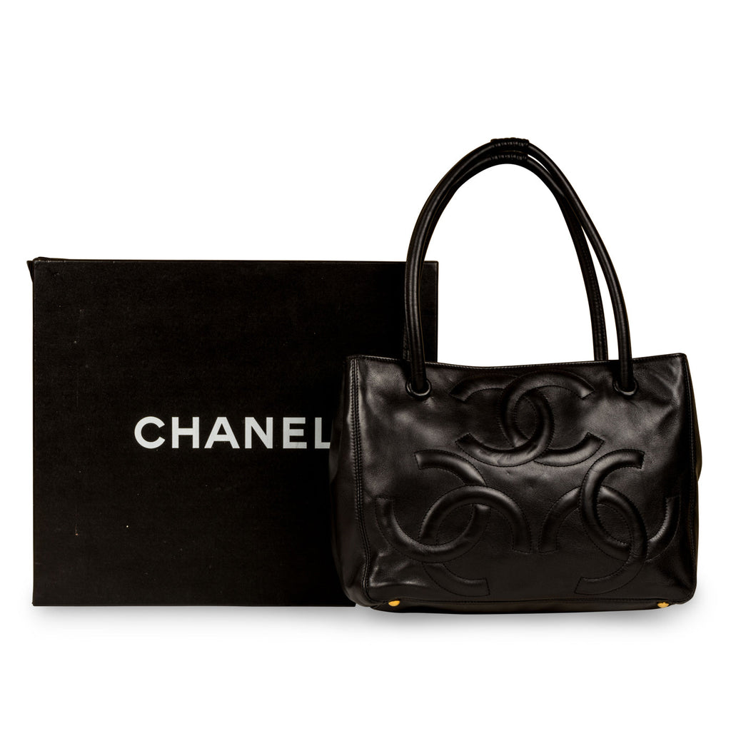 Chanel Triple CC Vintage Tote