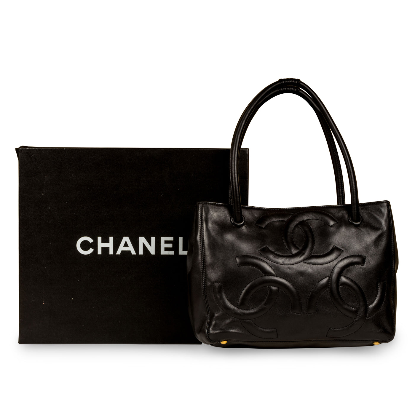 Chanel Triple CC Vintage Tote