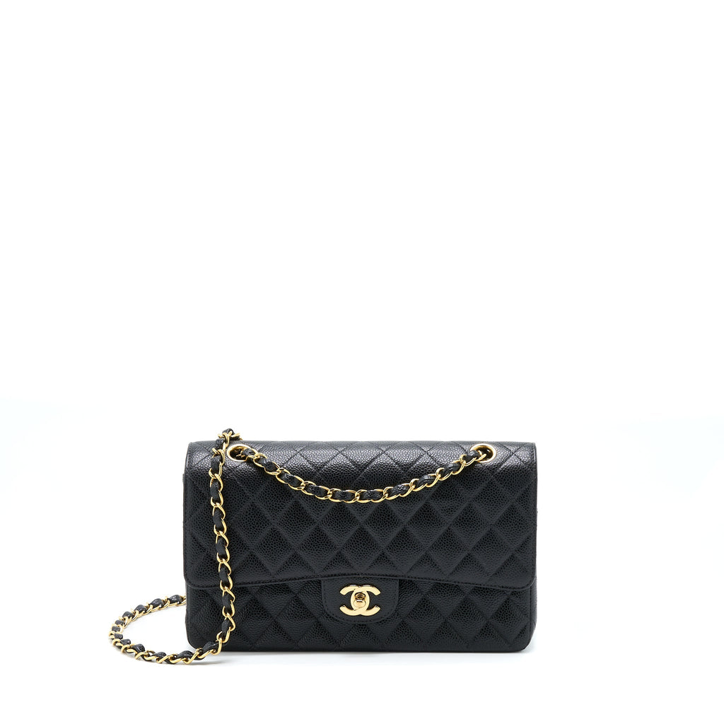 Chanel Classic Double Flap Bag Caviar Black