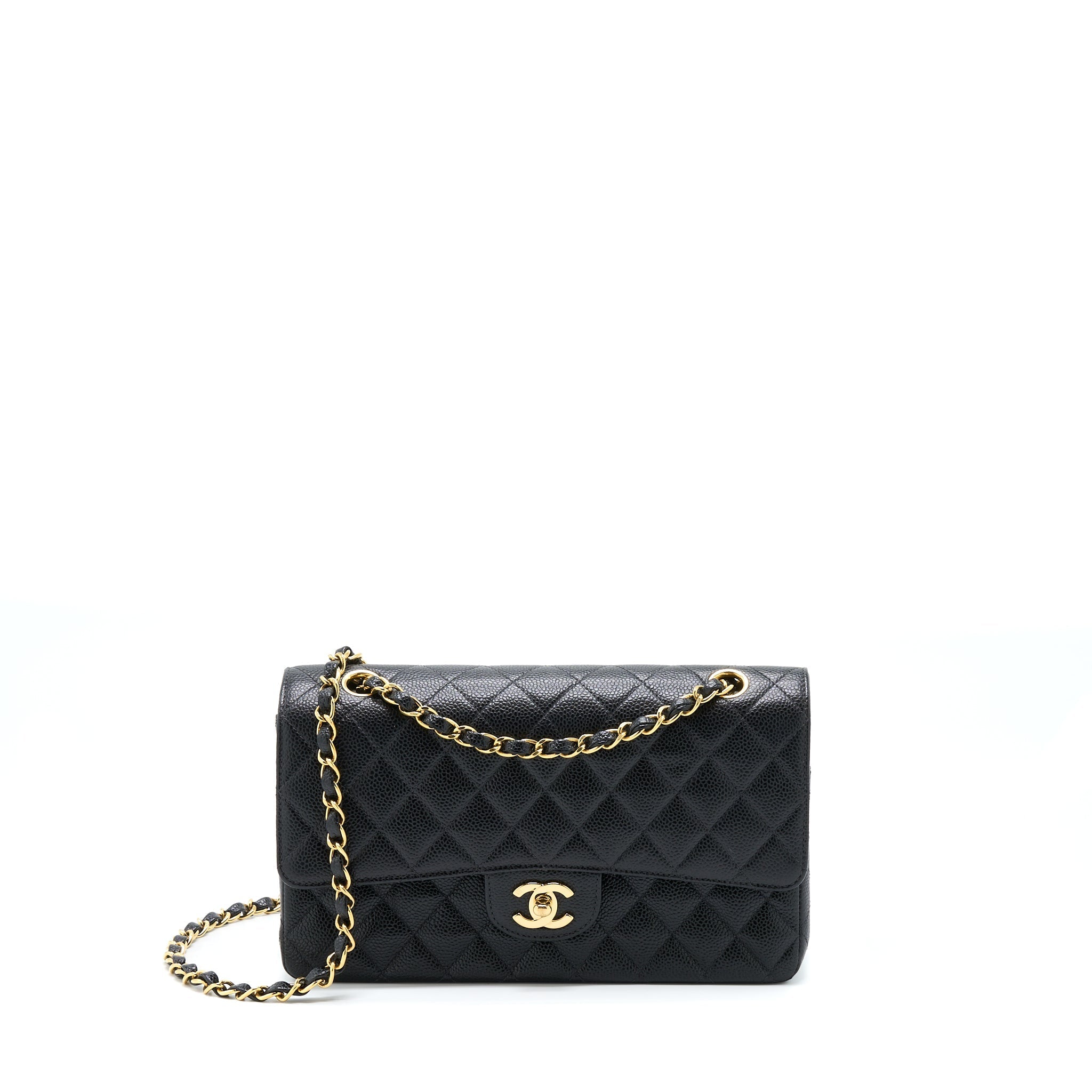 Chanel Classic Double Flap Bag Caviar Black