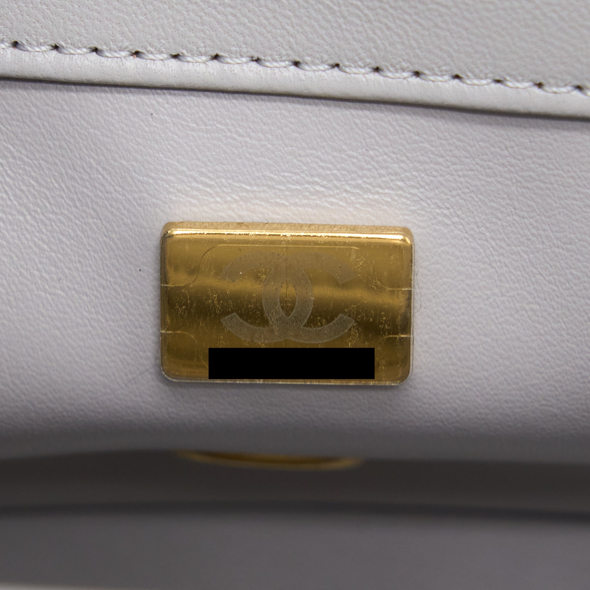 Chanel Pearl Crush Mini Rectangular Lambskin Grey Brushed (Microchip)