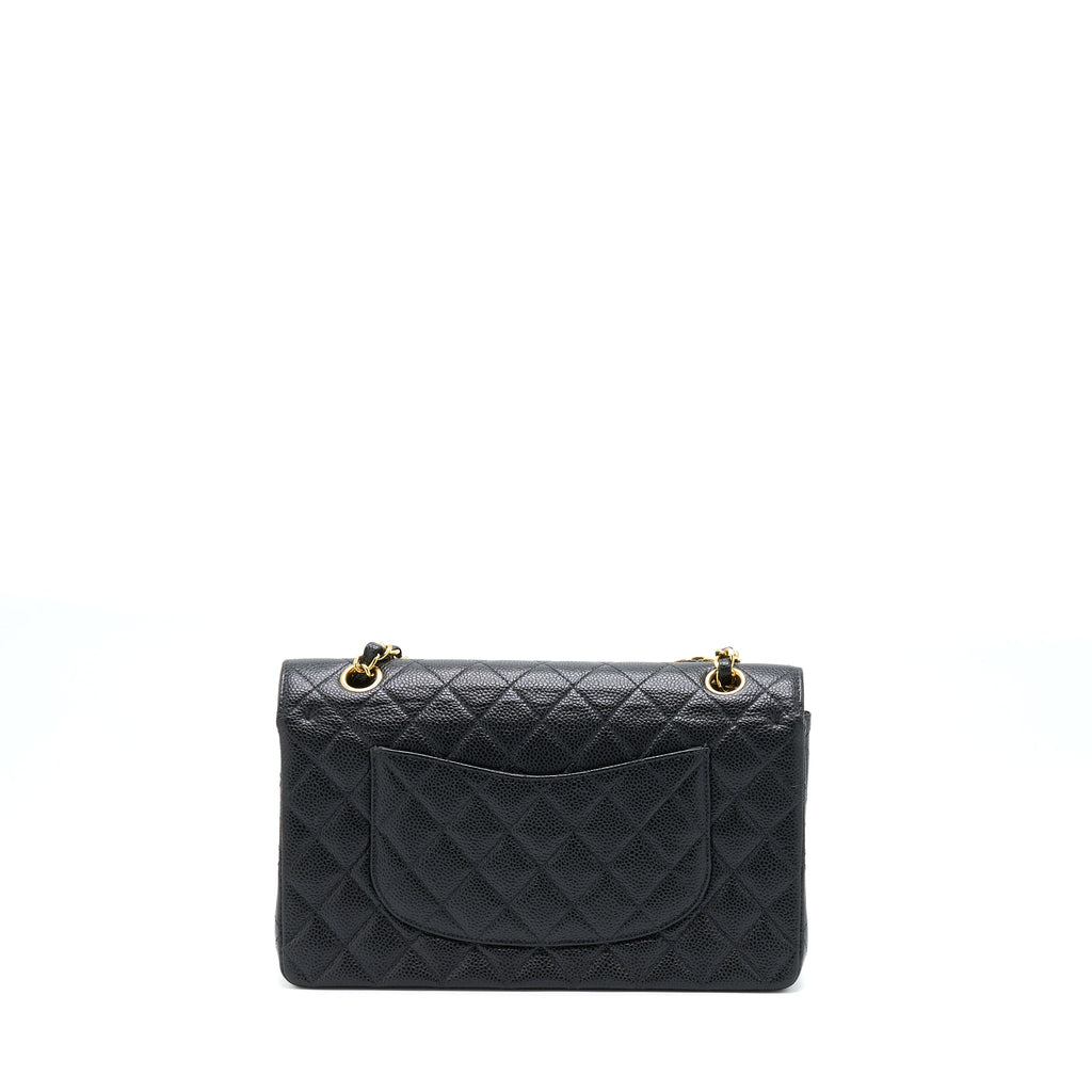 Chanel Classic Double Flap Bag Caviar Black