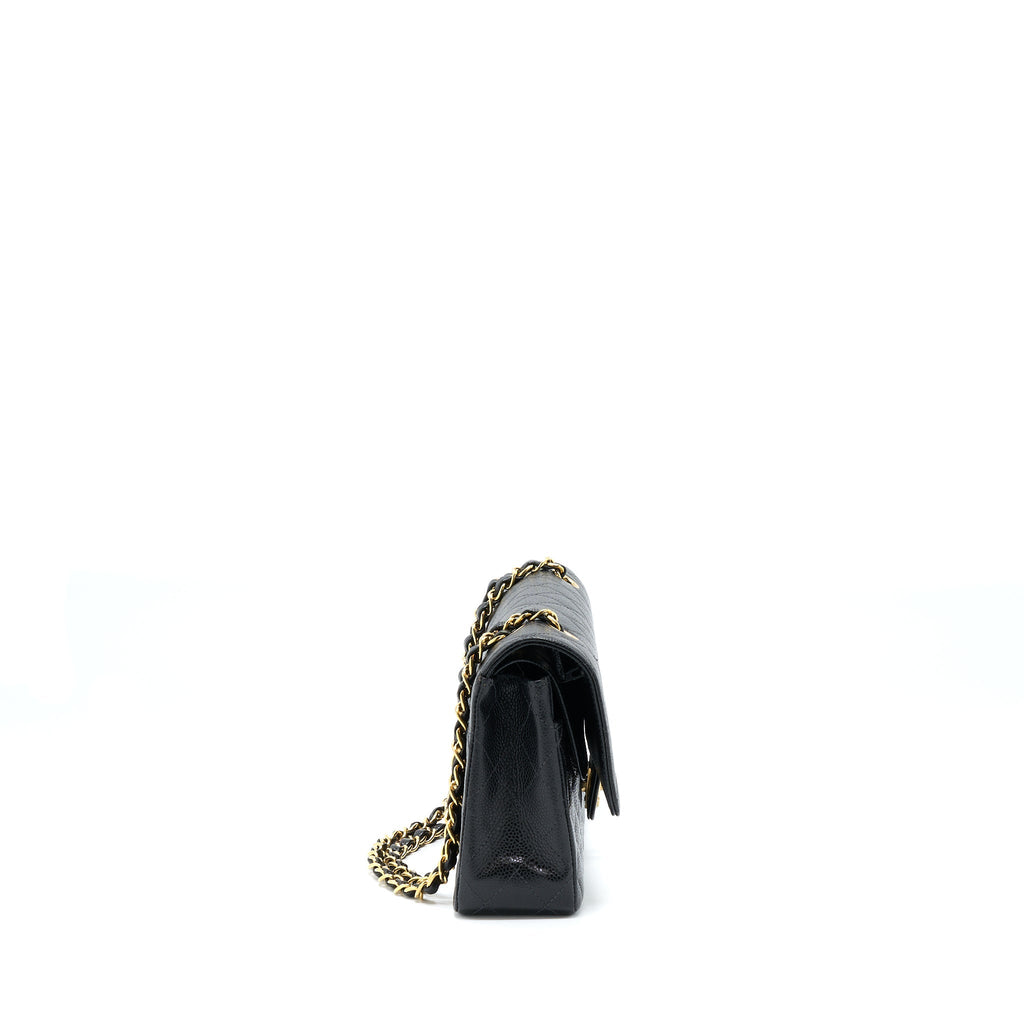 Chanel Classic Double Flap Bag Caviar Black