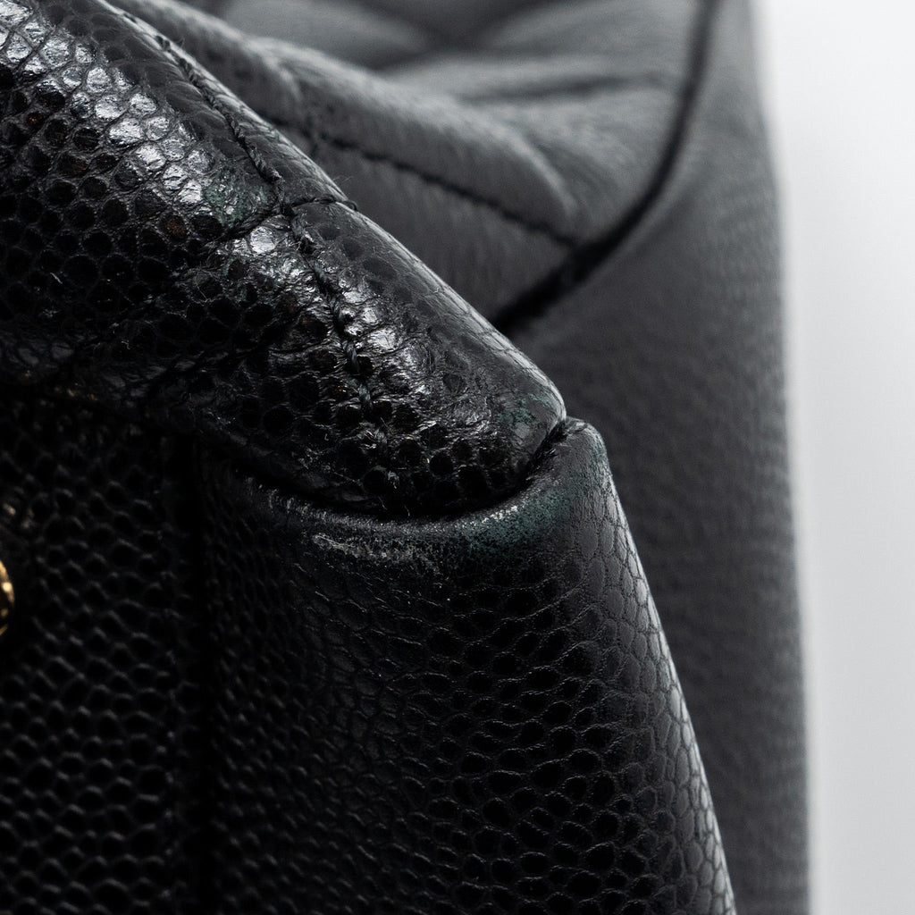 Chanel Grand Shopping Tote XL Caviar Black