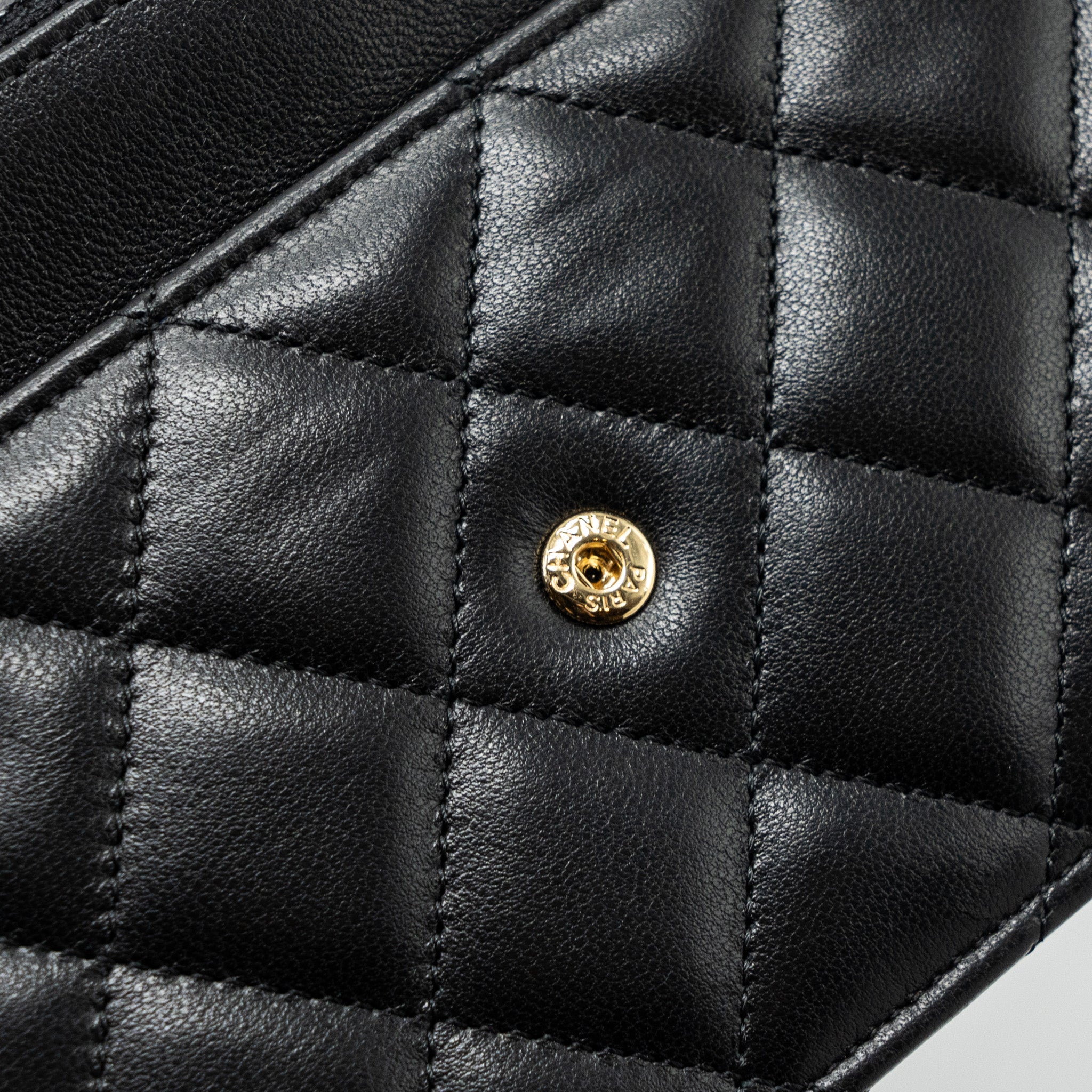 Chanel Classic Wallet On Chain Lambskin Black