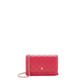 Chanel Classic Wallet On Chain Lambskin Red