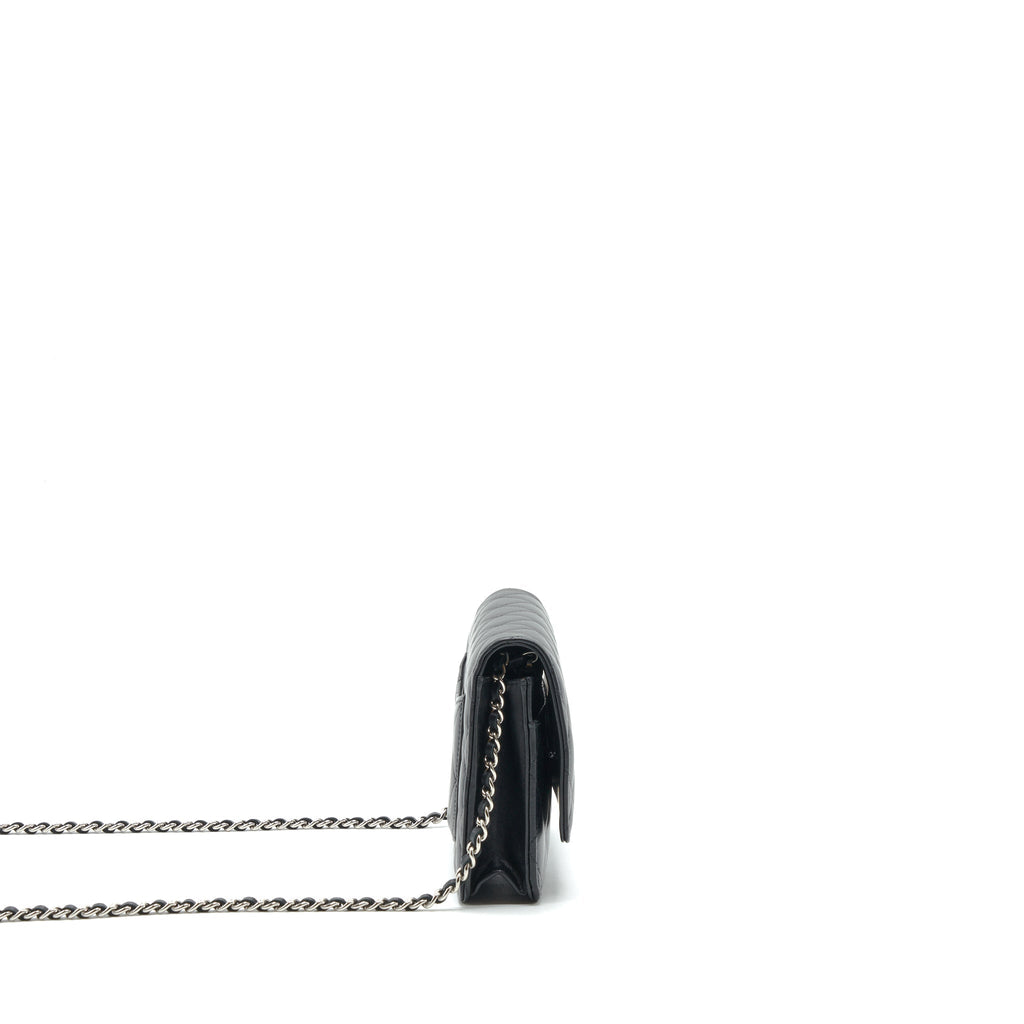 Chanel Classic Wallet On Chain Lambskin Black