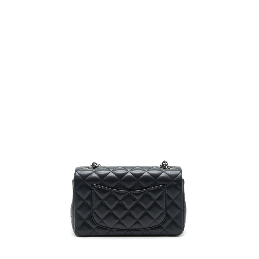 Chanel Mini Rectangular Lambskin Black