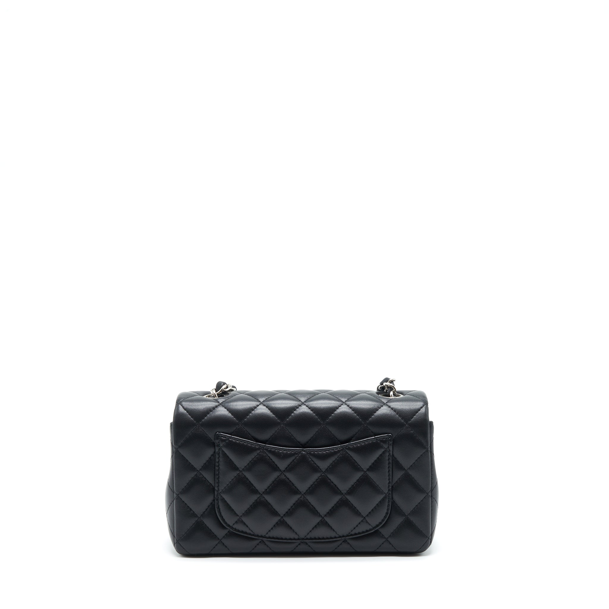 Chanel Mini Rectangular Lambskin Black