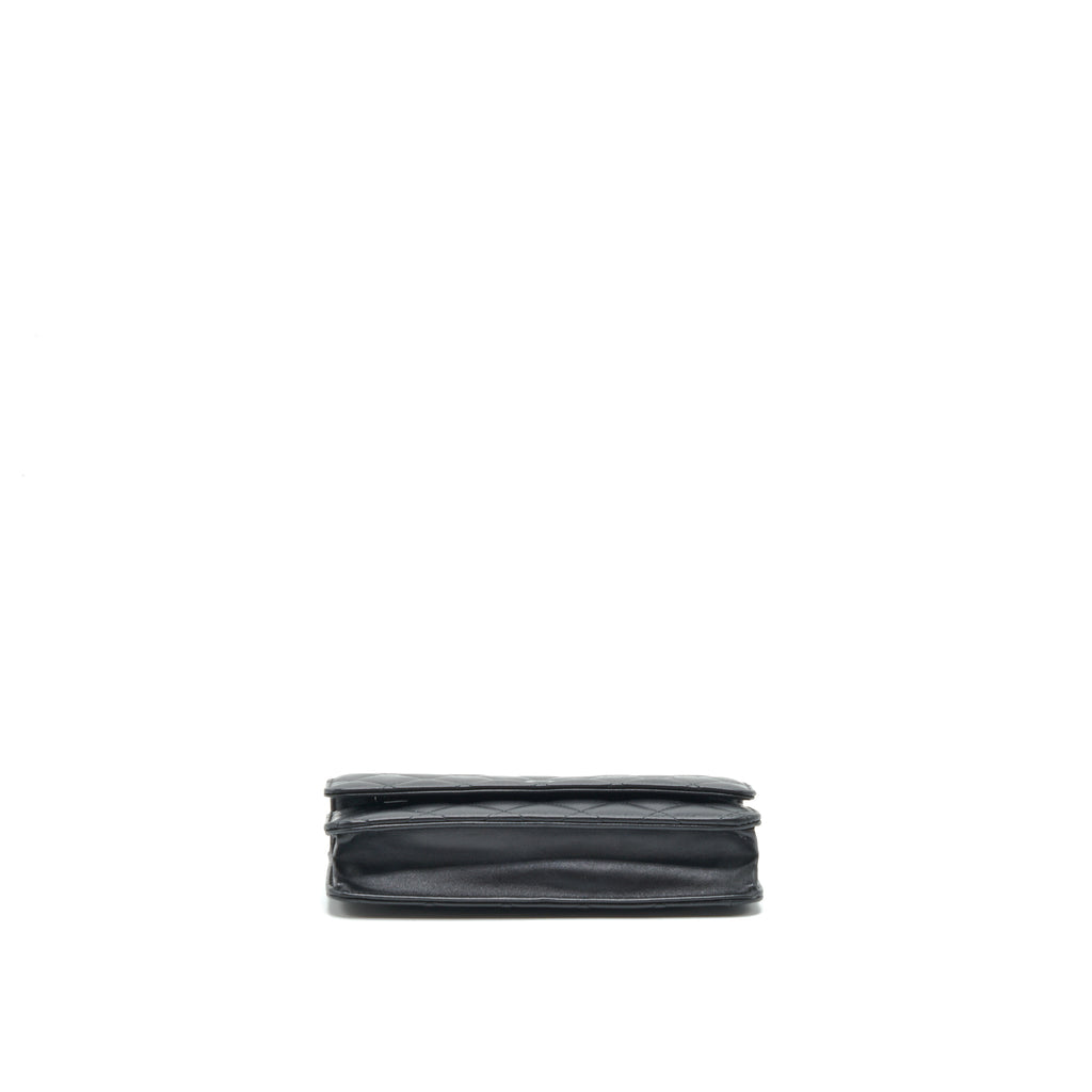 Chanel Classic Wallet On Chain Lambskin Black
