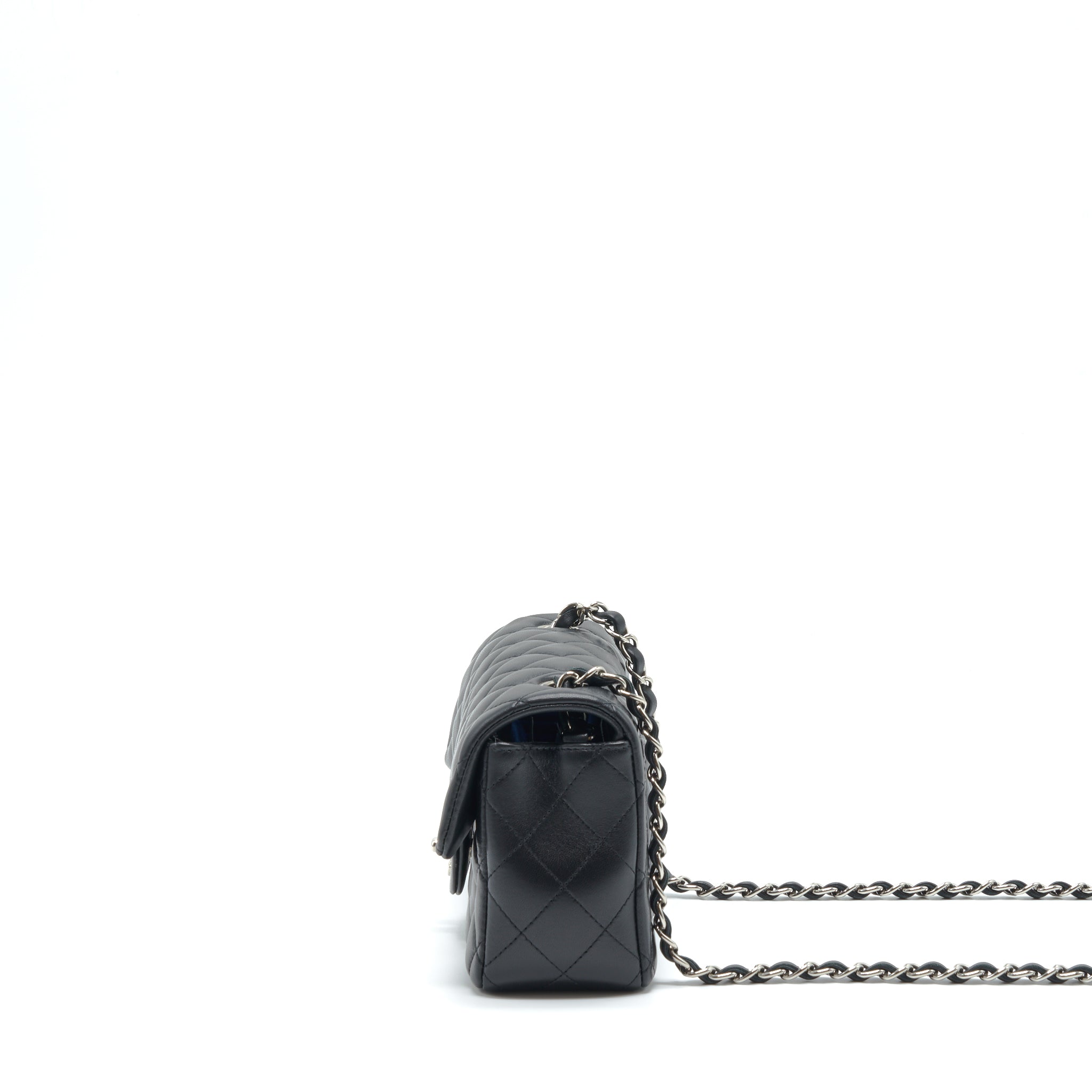 Chanel Mini Rectangular Lambskin Black