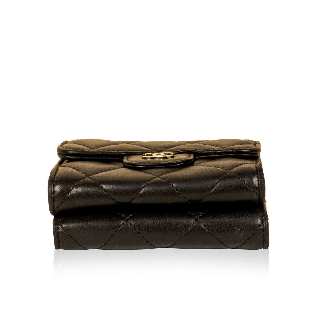 Chanel Purse Wallet Black