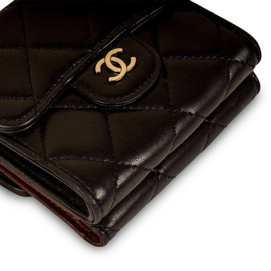 Chanel Purse Wallet Black