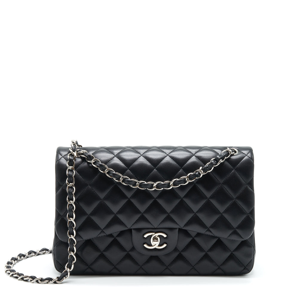 Chanel Jumbo Classic Double Flap Lambskin Black