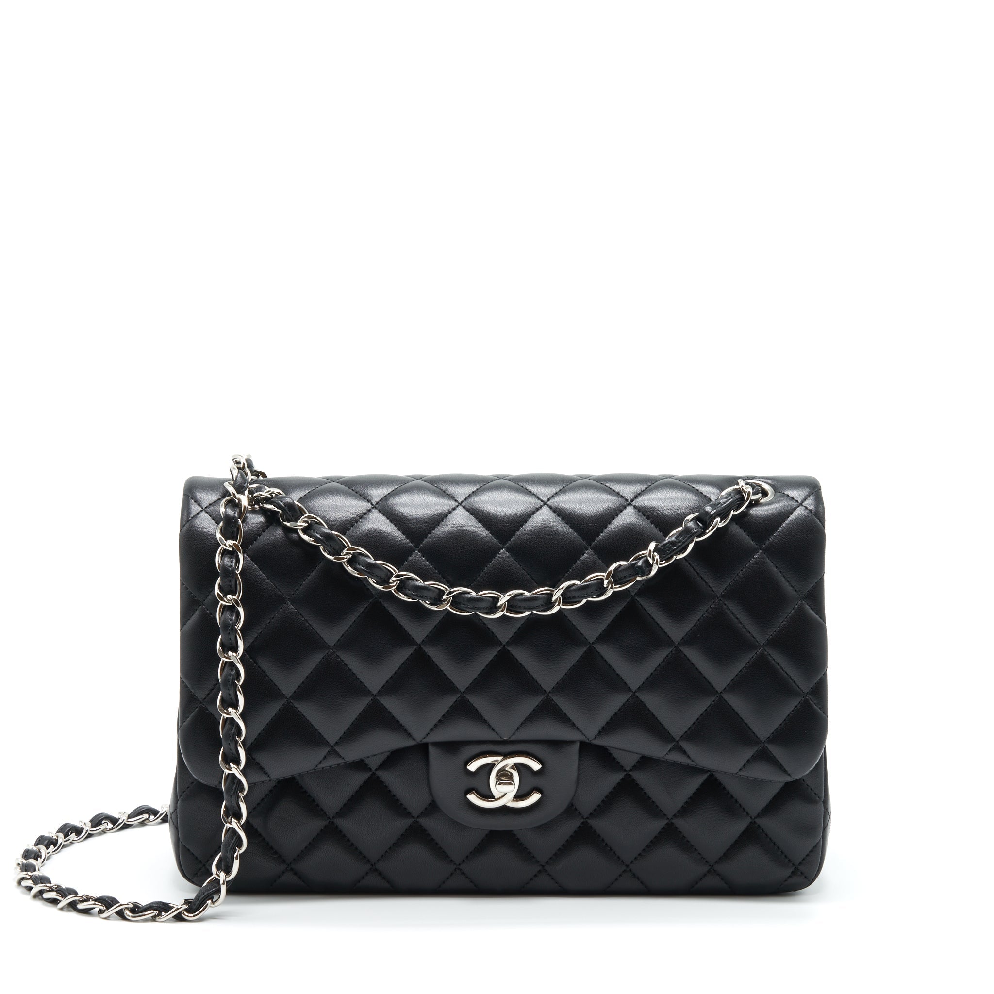 Chanel Jumbo Classic Double Flap Lambskin Black