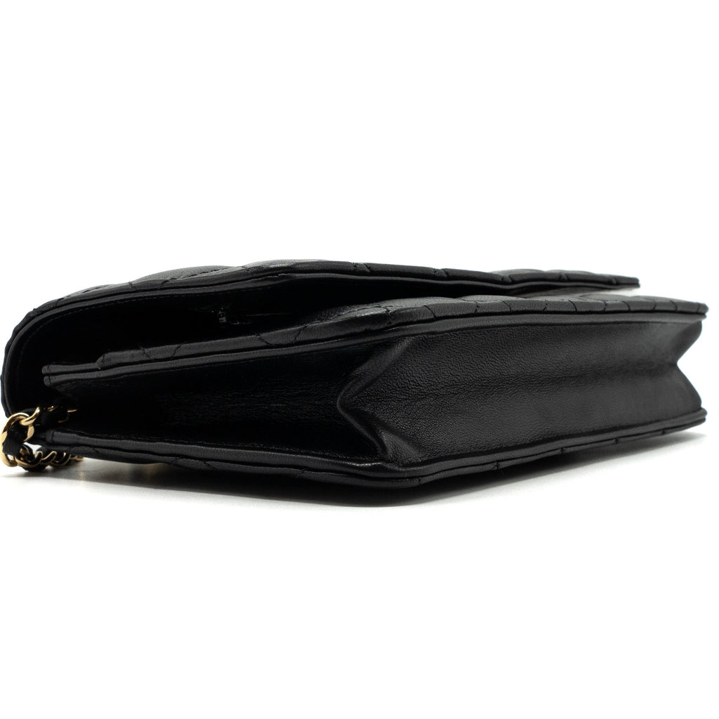 Chanel Classic Wallet On Chain Lambskin Black