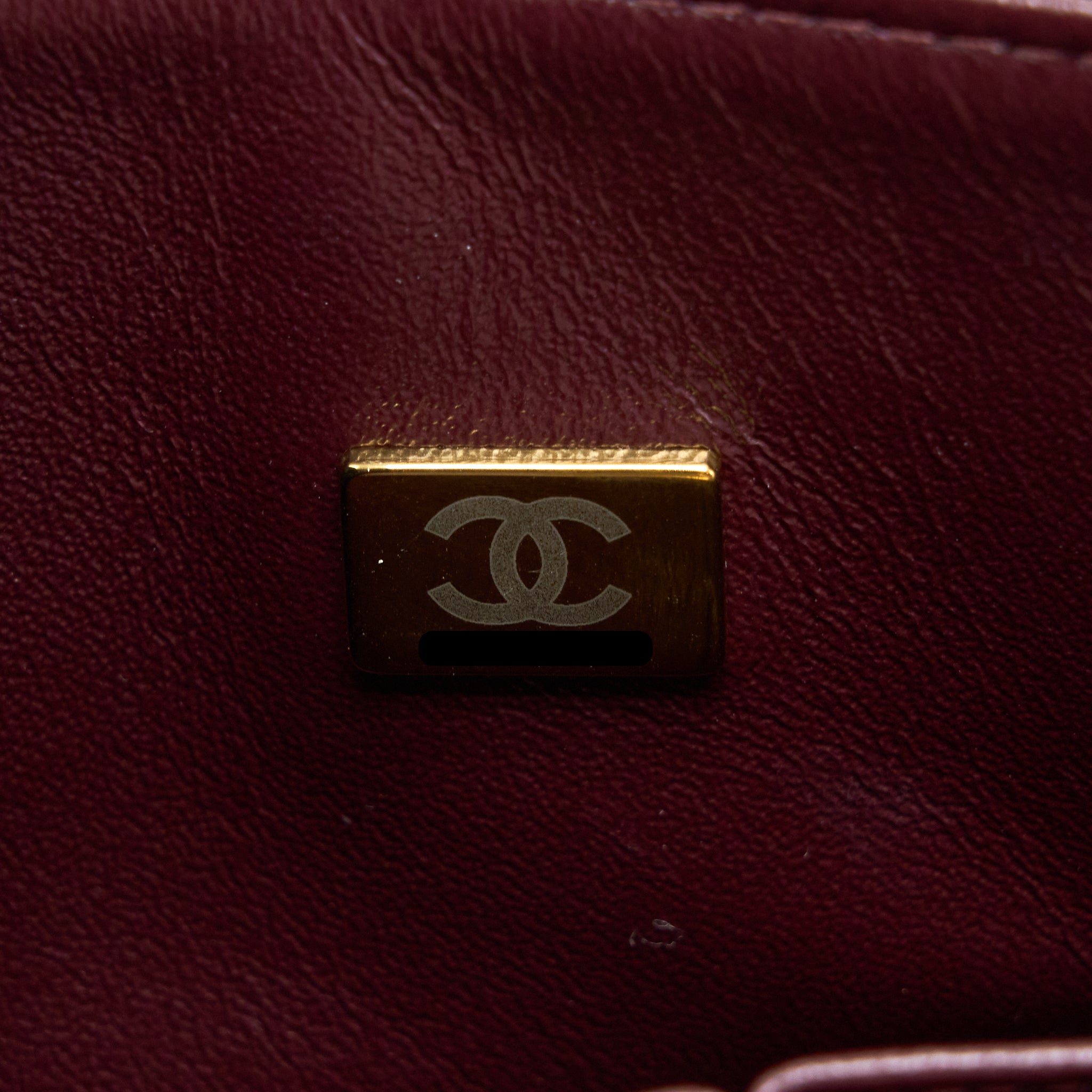 Chanel Small Classic Flap Bag Caviar Black  (Microchip)