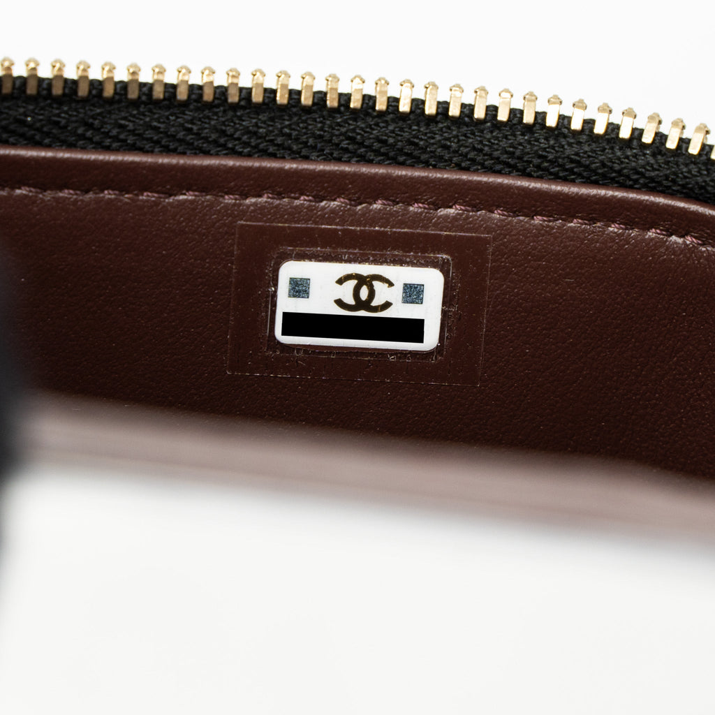 Chanel Mini Vanity with Chain Caviar Black L (Microchip)