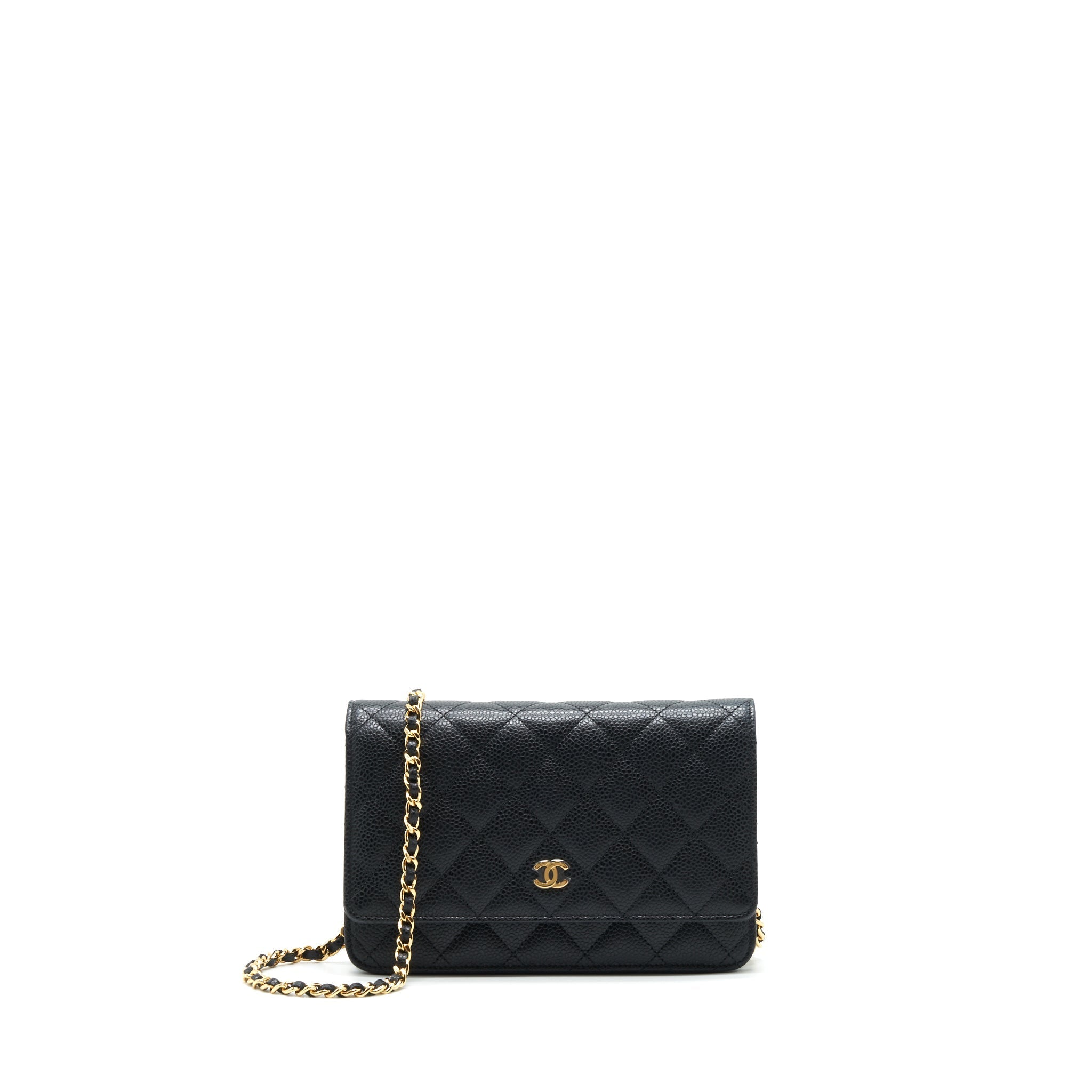 Chanel Classic Wallet On Chain Caviar Black