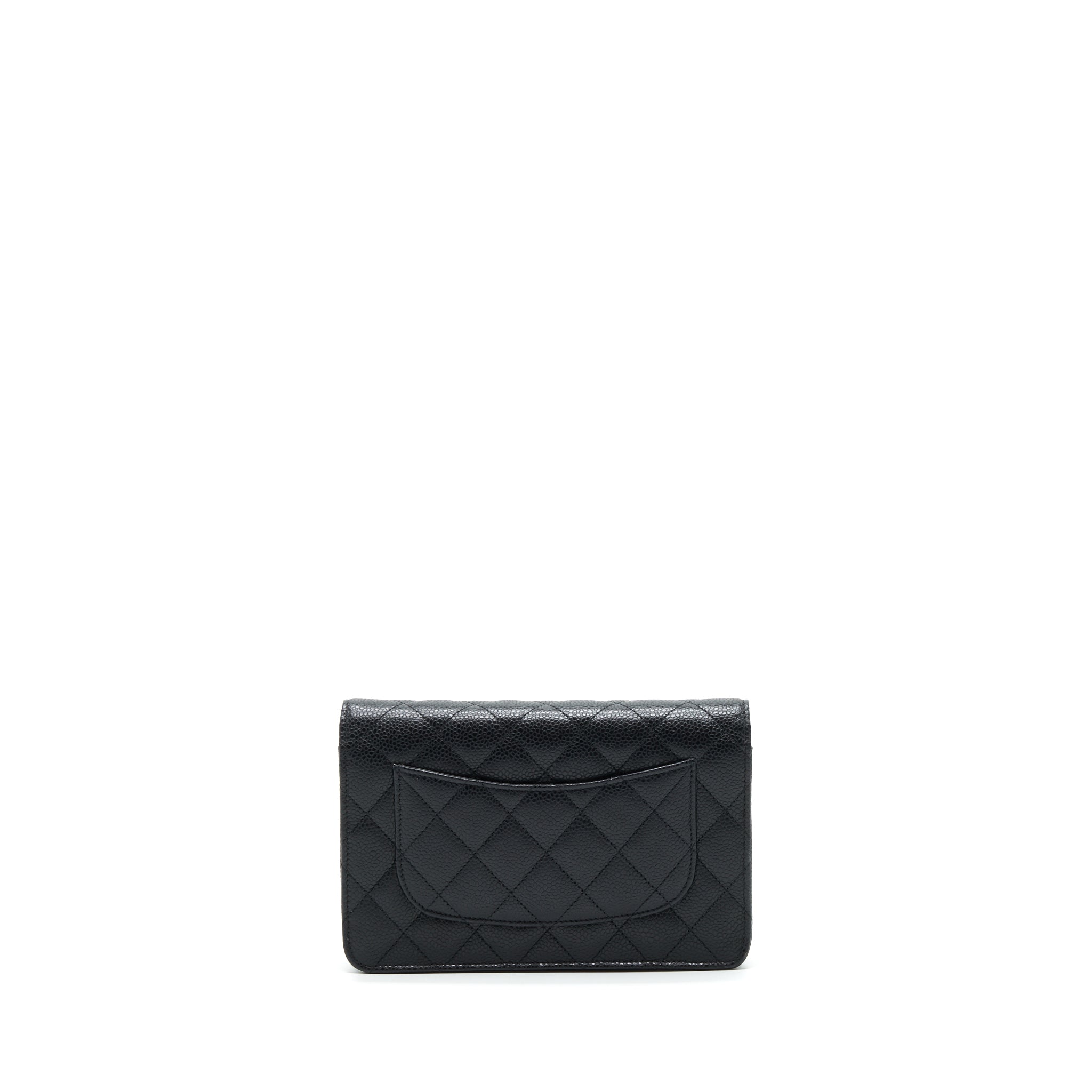 Chanel Classic Wallet On Chain Caviar Black