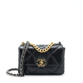Chanel Small 19 Bag Lambskin Black