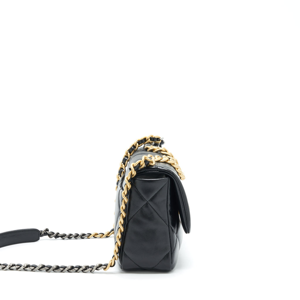Chanel Small 19 Bag Lambskin Black