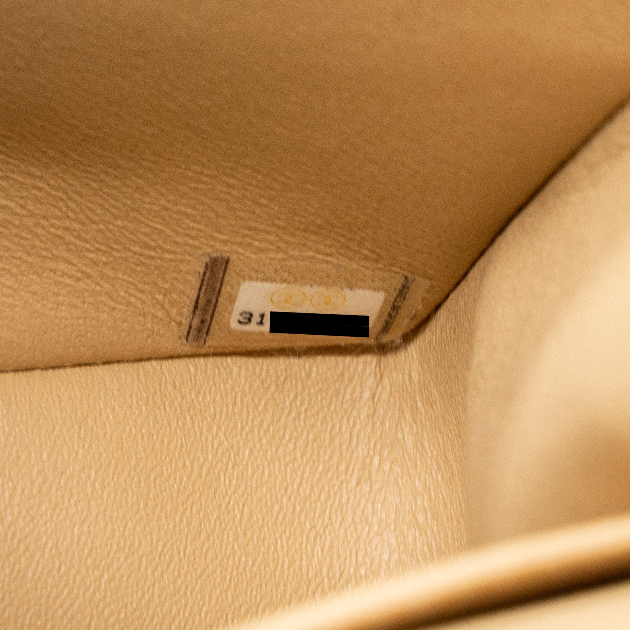 Chanel Small Classic Flap Bag Lambskin Beige