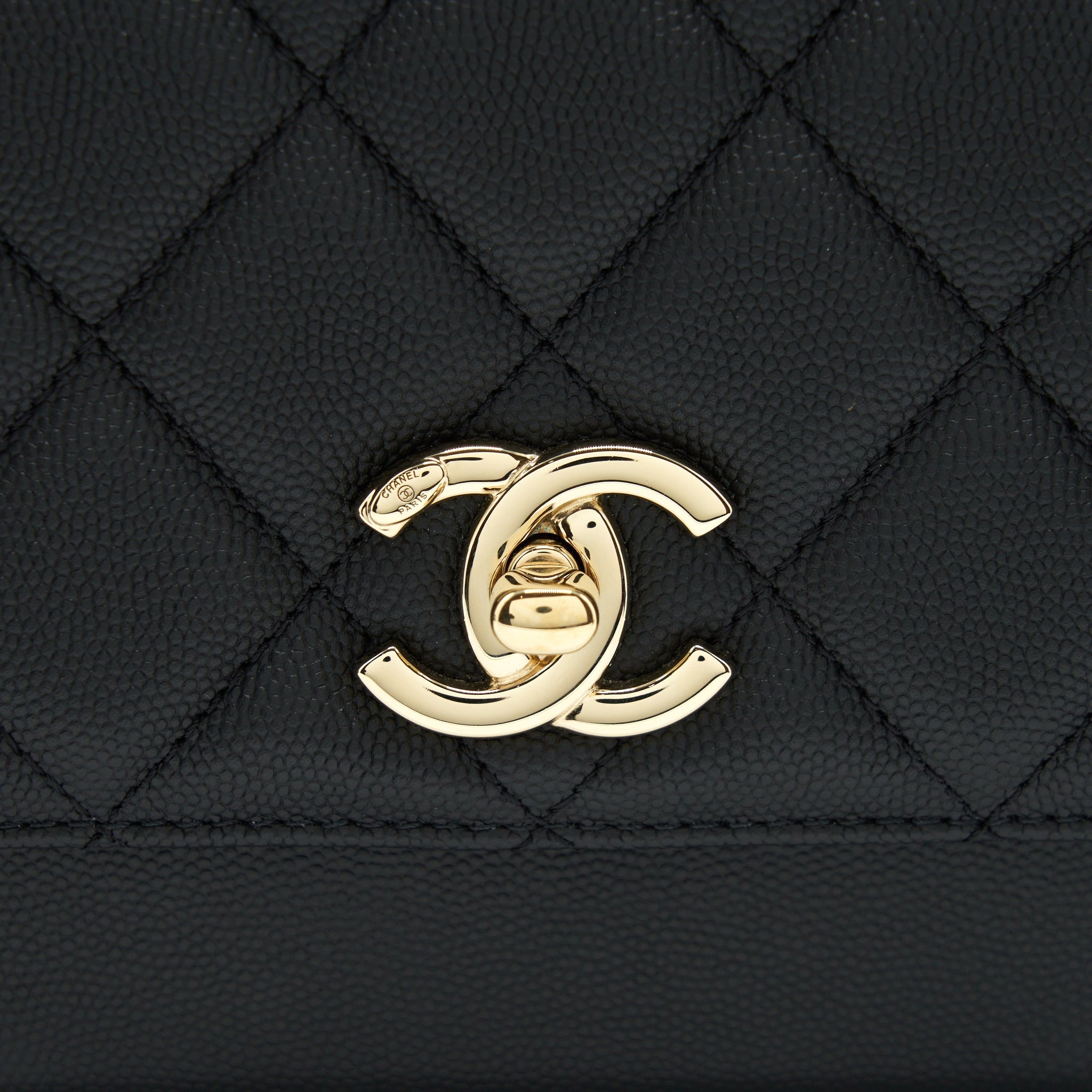 Chanel Medium Business Affinity Caviar Black L