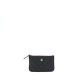 Chanel Mini Pouch Caviar Black L