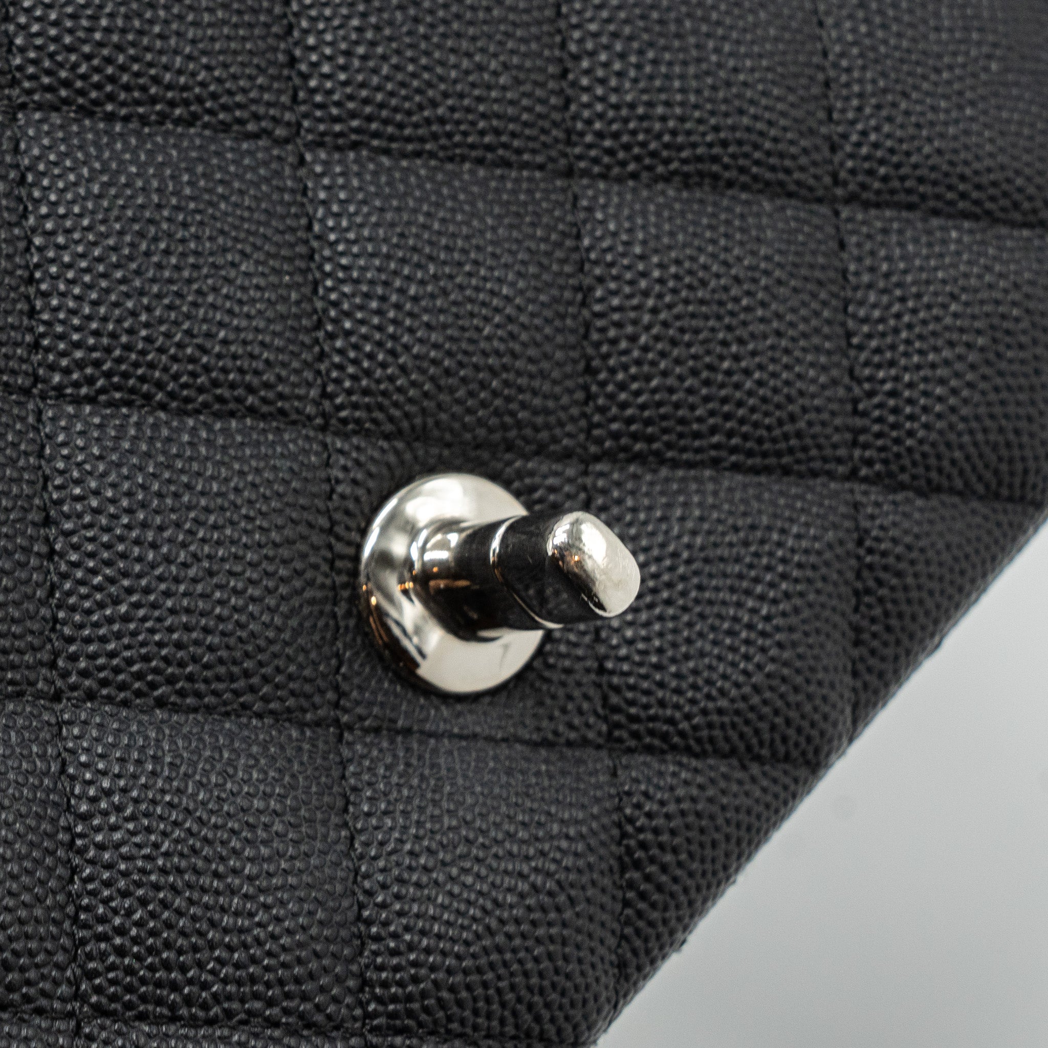 Chanel Classic Mini Rectangular Flap Bag Caviar Black