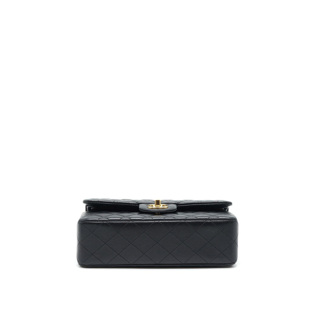 Chanel Small Classic Double Flap Bag Lambskin Black