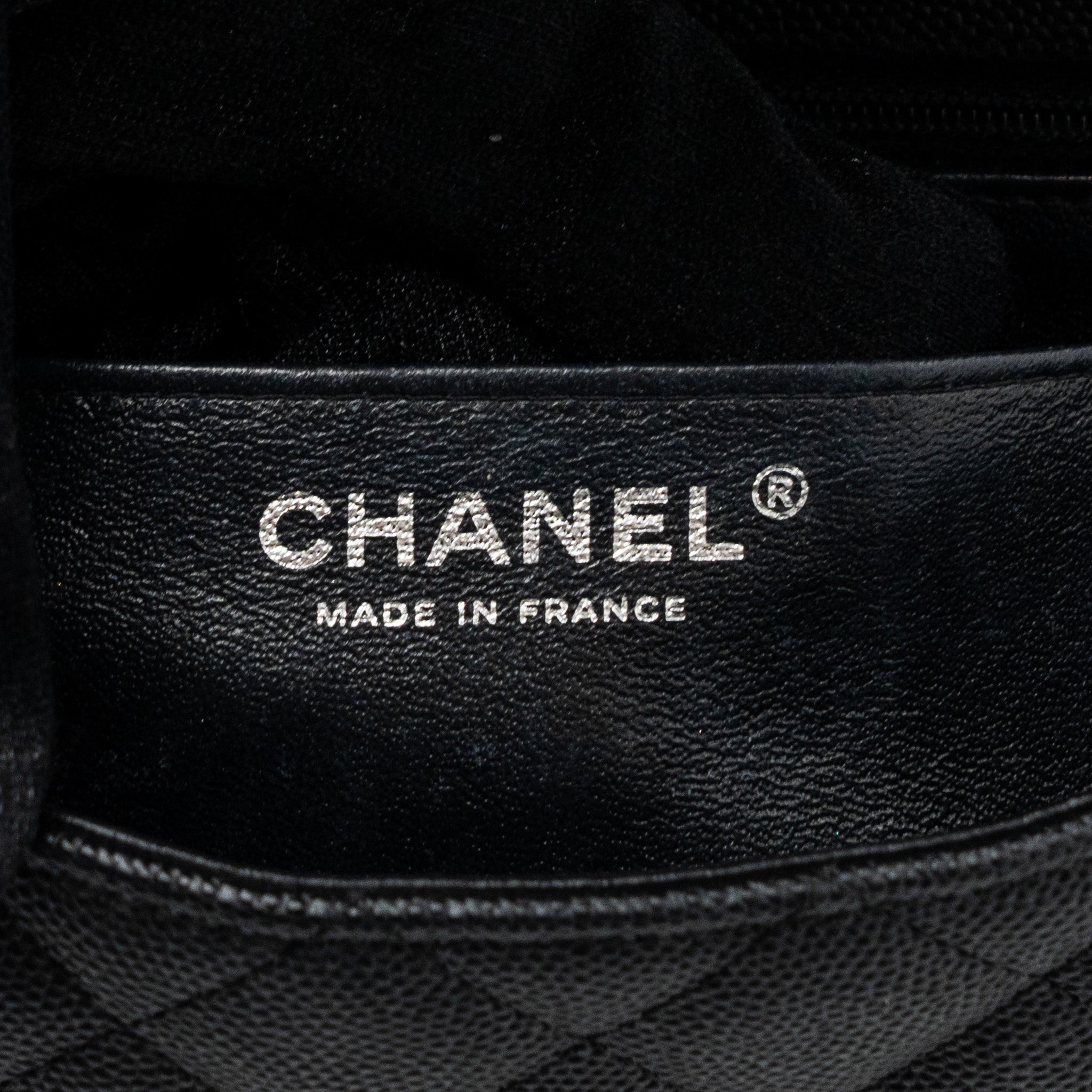 Chanel Classic Mini Rectangular Flap Bag Caviar Black