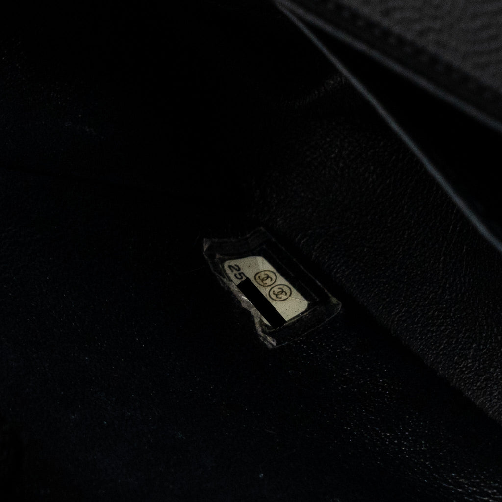 Chanel Classic Mini Rectangular Flap Bag Caviar Black
