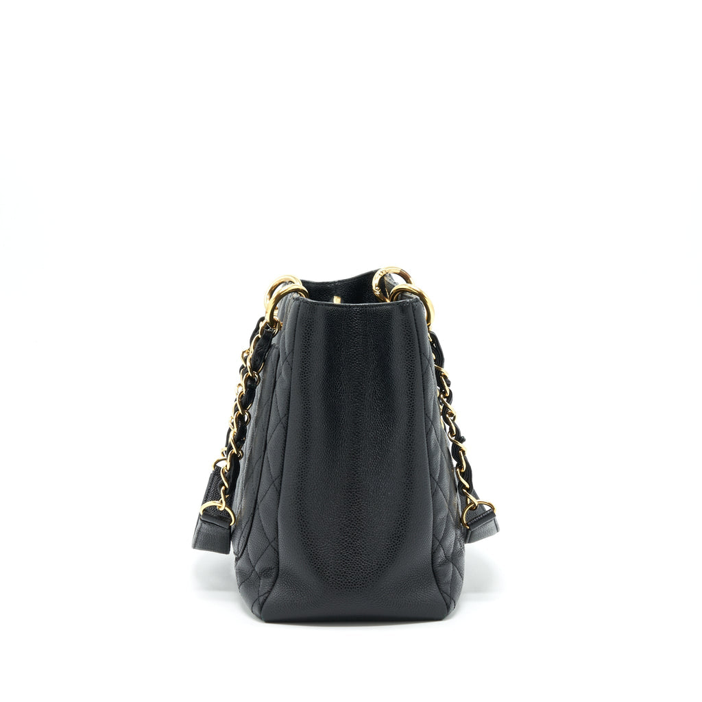 Chanel Grand Shopping Tote Bag Caviar Black